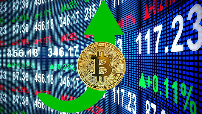 Bitcoin Price up